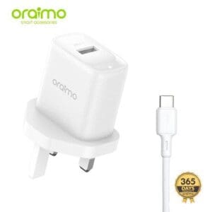 Oraimo Firefly-3 Compact 10W Type-C Charger + Type-C Cable