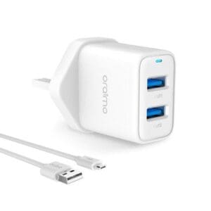 Oraimo Firefly-2 5.0V/2.1A Dual USB Fast Wall Charger