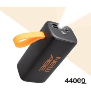 New Age Turbo Ultra 44000mAh Power Bank – Super High Capacity, 4 Output Ports, Type-C & Micro-USB Input